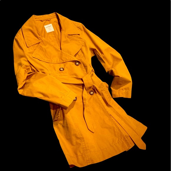 Old Navy Trench Coat size Lg - Picture 2 of 3